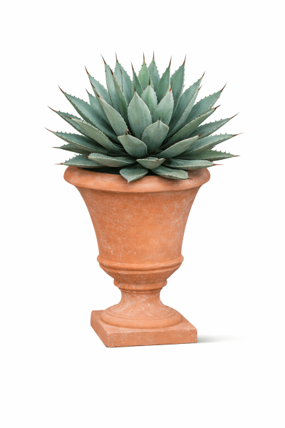 Klassischer Terracottapokal aus Impruneta-Erde – Zeitloses Pflanzgefäß - Vaso Colonna Liscio